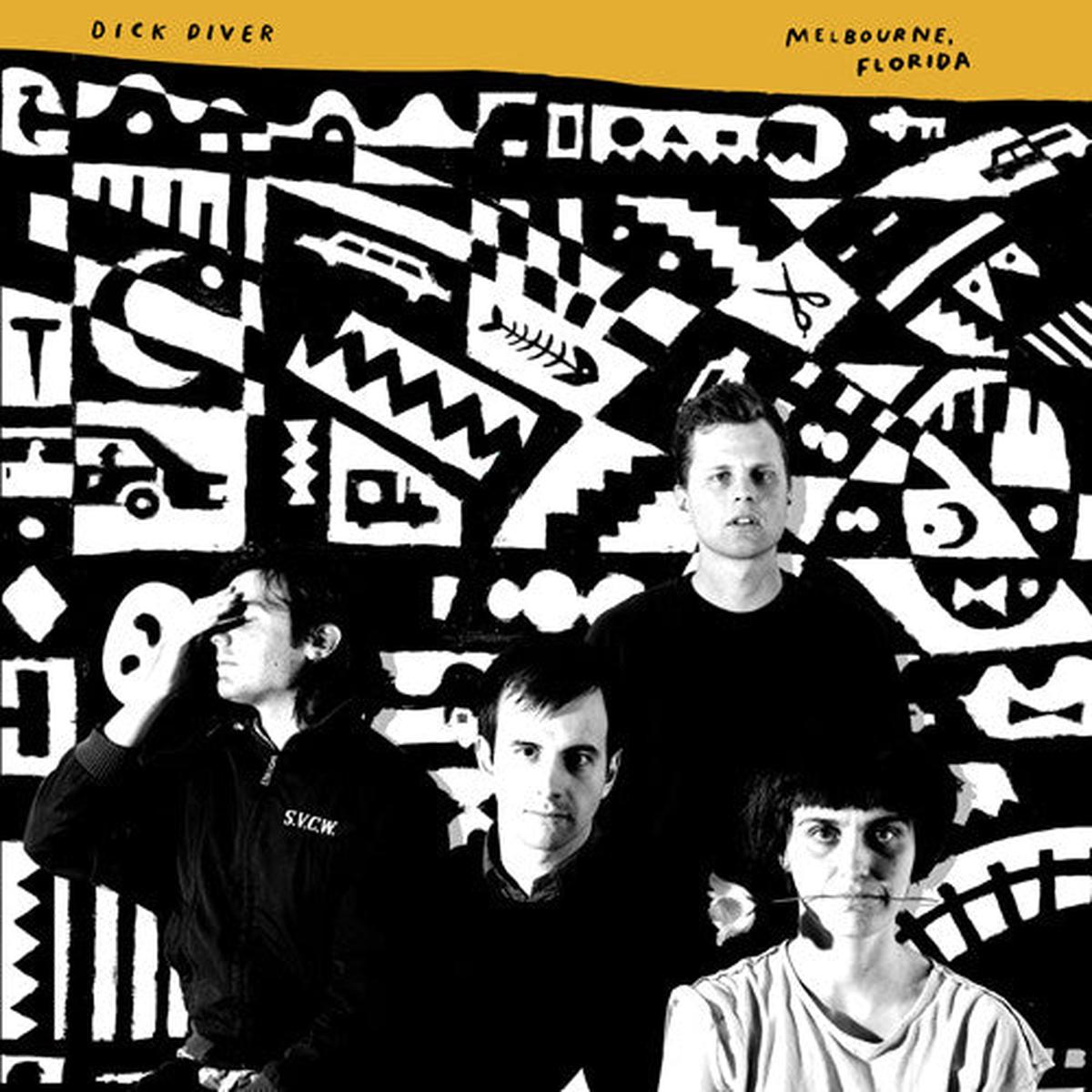 DICK DIVER – MELBOURNE, FLORIDA : YELLOW VINYL – LP