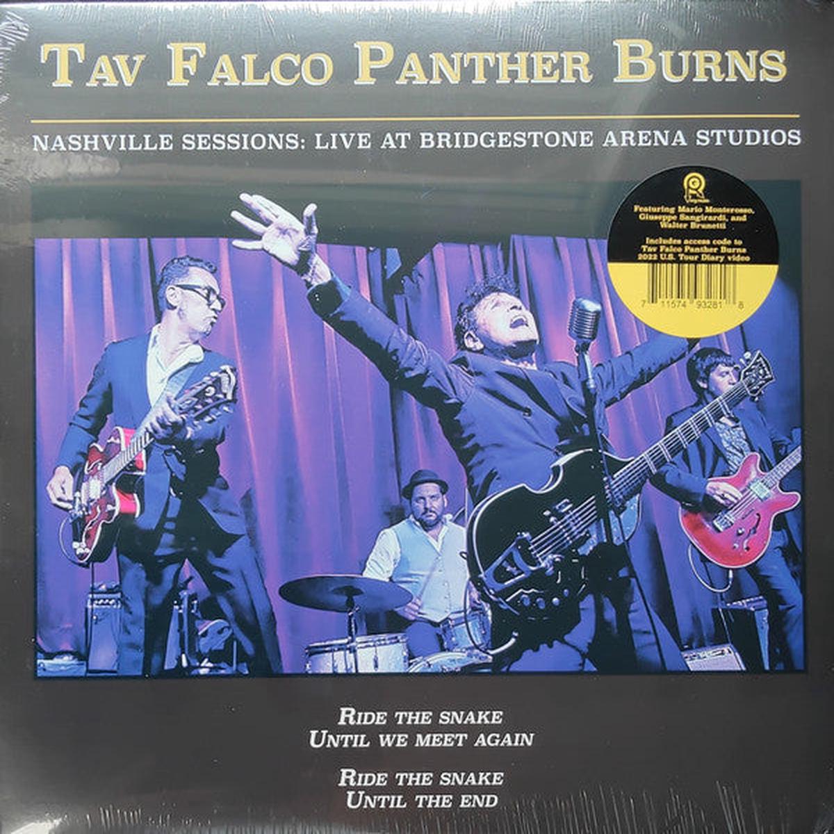FALCO, TAV / PANTHER BURNS – NASHVILLE SESSIONS : LIVE AT BRIDGESTONE – LP