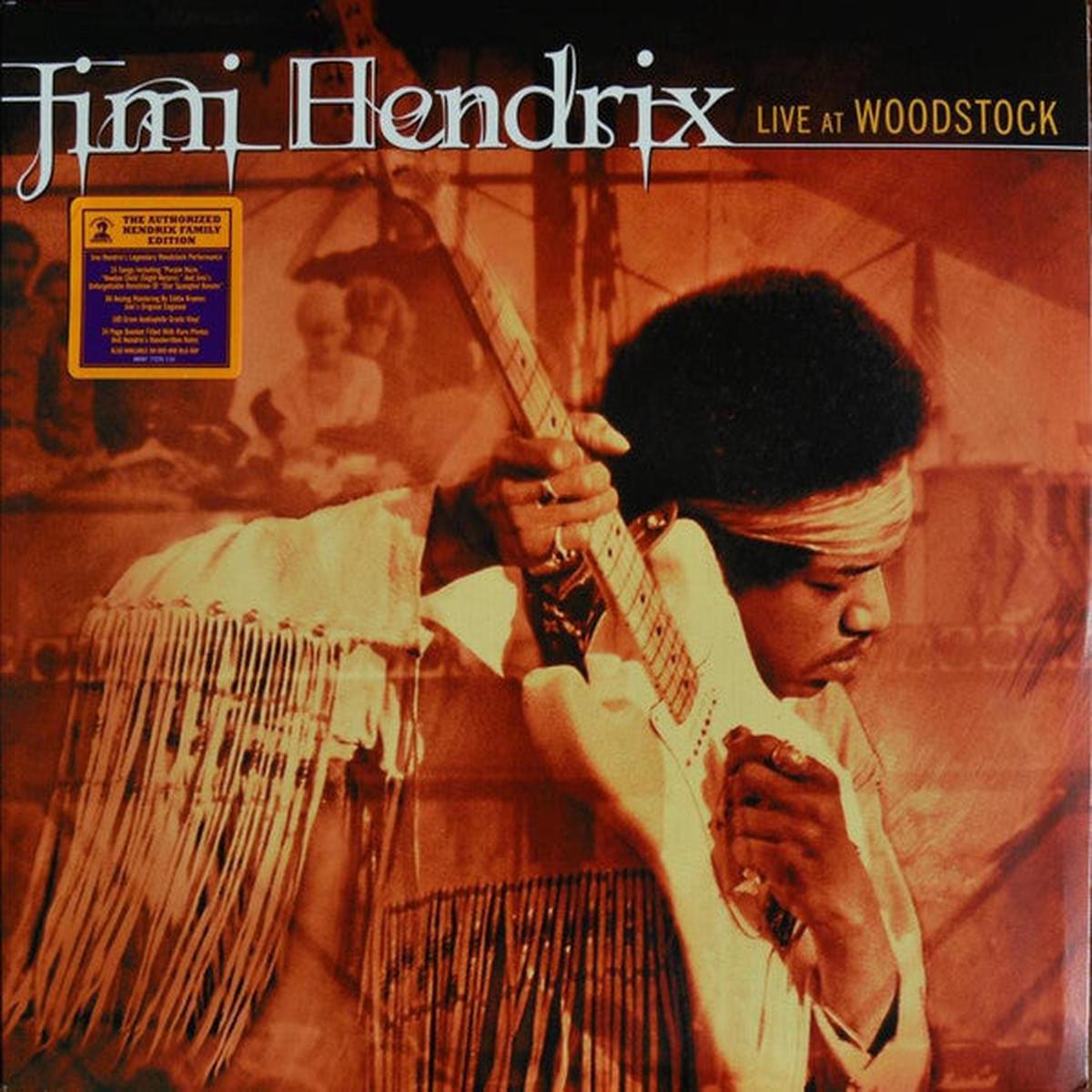 HENDRIX, JIMI – LIVE AT WOODSTOCK : 3LP SET – LP