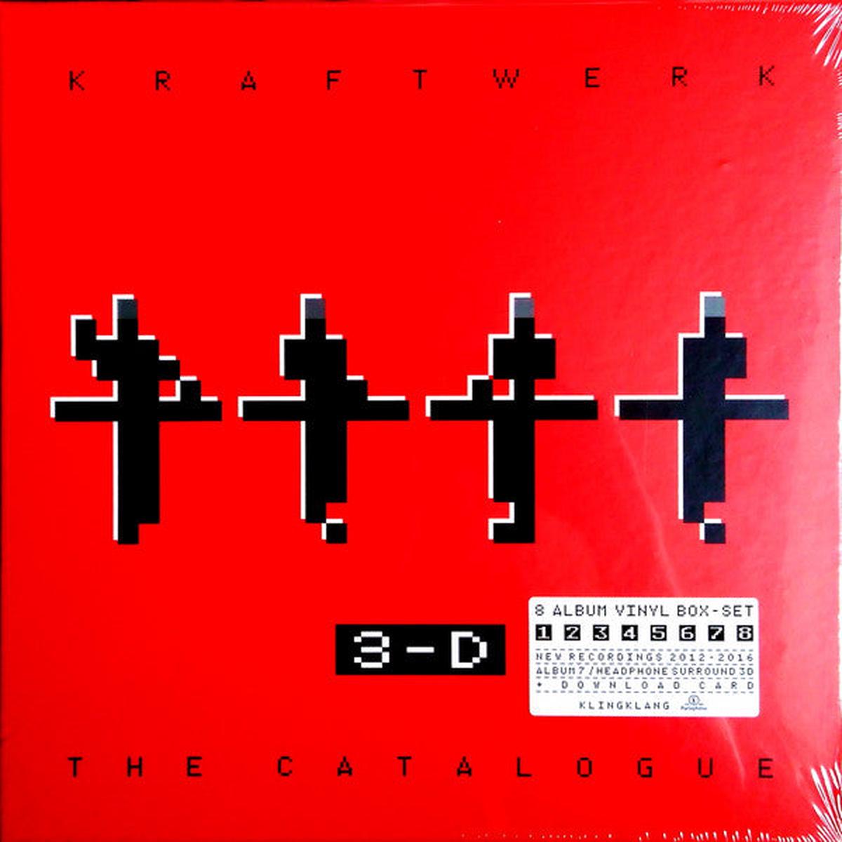 KRAFTWERK – 3-D THE CATALOGUE : 9LP BOX + DOWNLOAD – LP