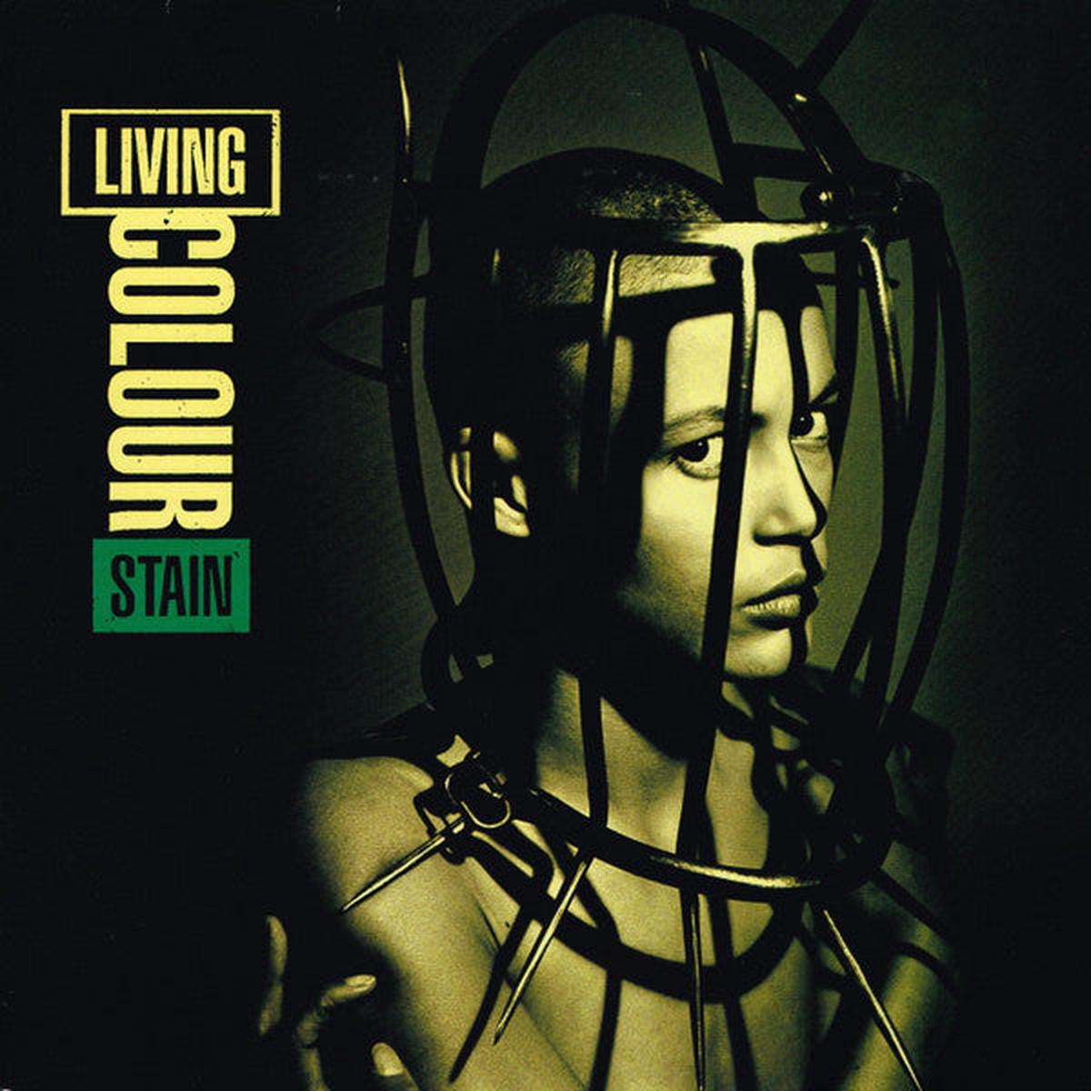LIVING COLOUR – STAIN (1ST VINYL PRESSING) – LP