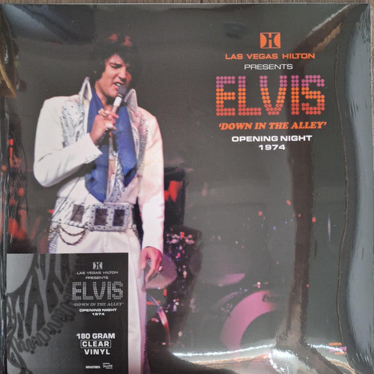 PRESLEY, ELVIS – LAS VEGAS DOWN IN THE ALLEY 1974: 2LP – LP