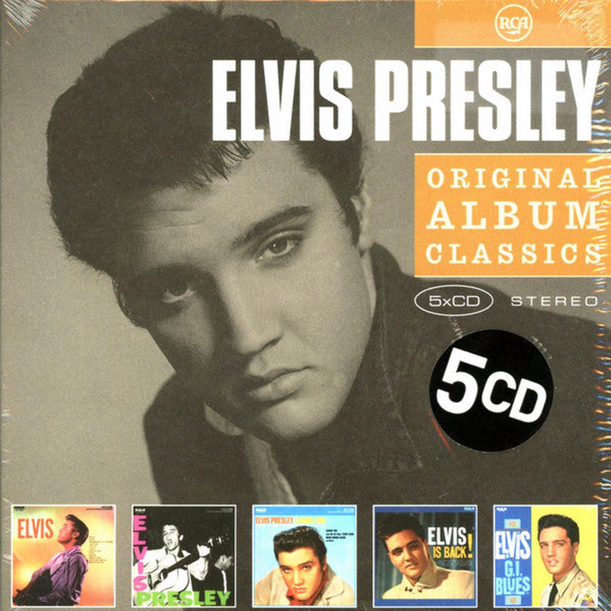 PRESLEY, ELVIS – ORIGINAL ALBUM CLASSICS : ONE (5CD SET) – CD