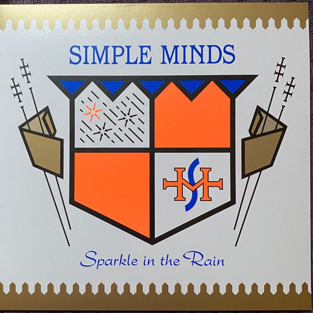 SIMPLE MINDS – SPARKLE IN THE RAIN : OPAQUE BLUE VINYL – LP