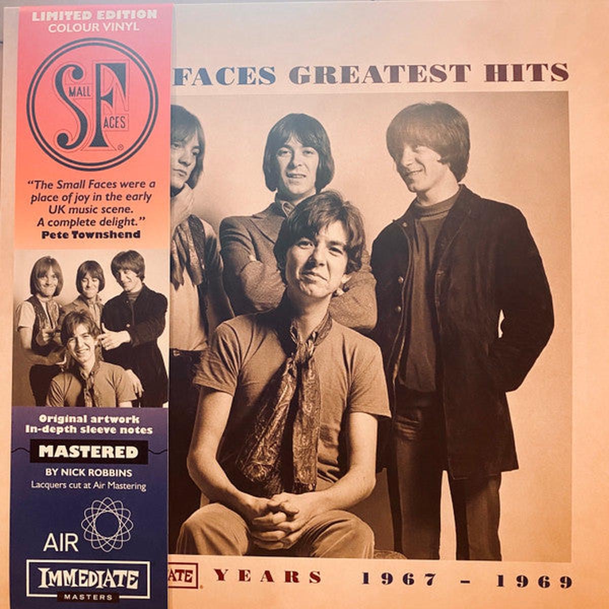 SMALL FACES – GREATEST HITS : RED VINYL (2023) – LP