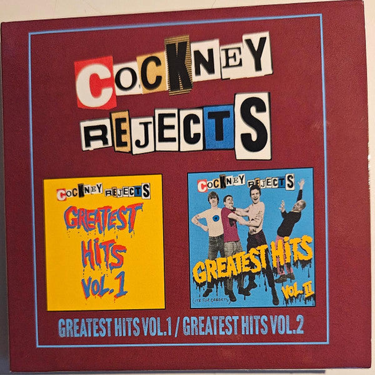 COCKNEY REJECTS – GREATEST HITS VOL. 1 & 2: 2CD SET – CD