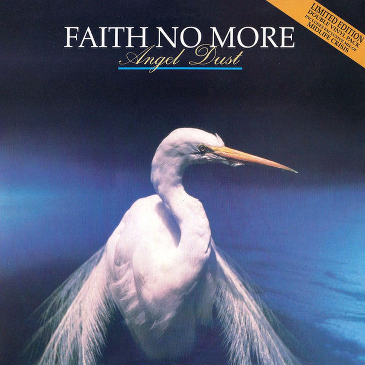 FAITH NO MORE – ANGEL DUST (UK 1992 PRESS + 12″) – LP
