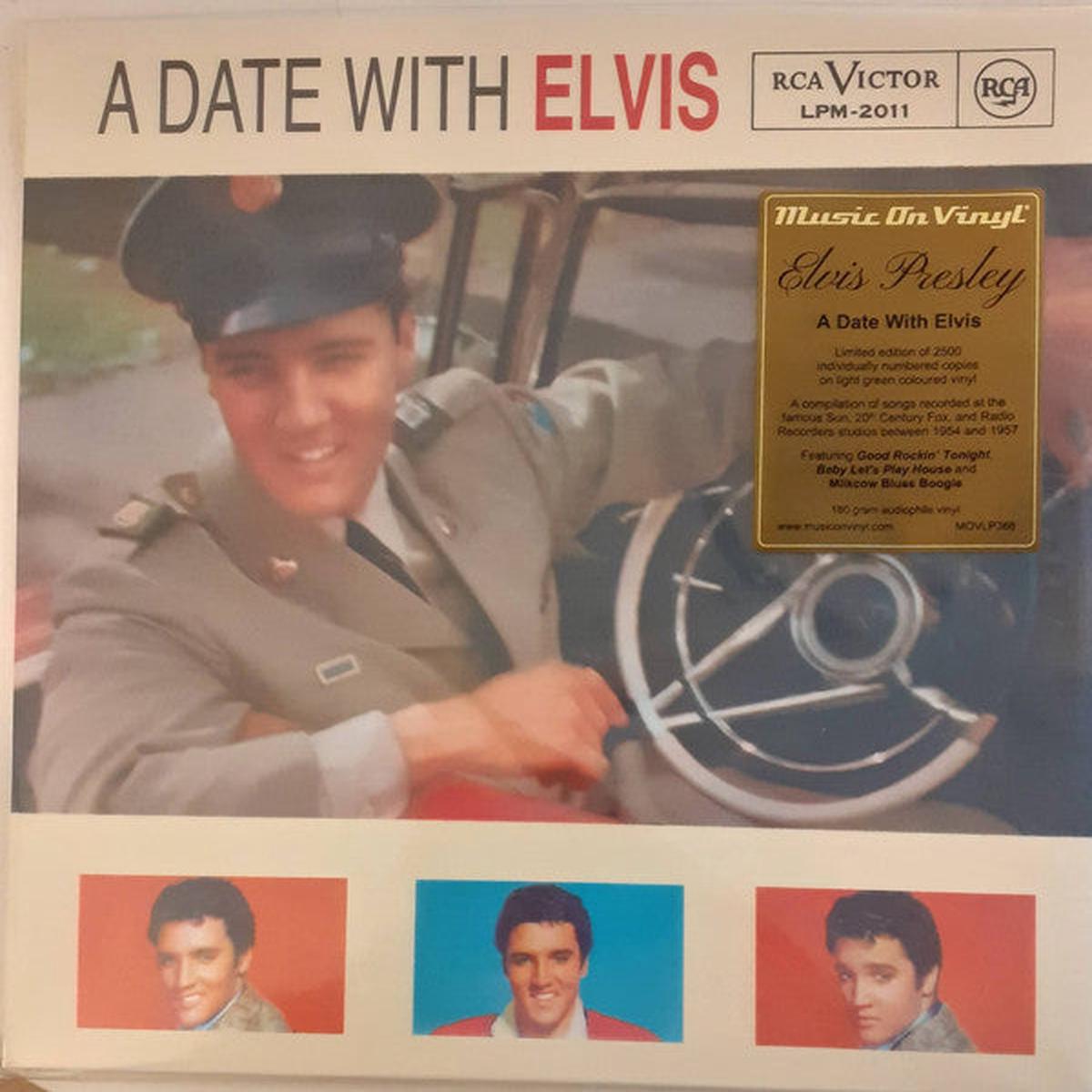 PRESLEY, ELVIS – DATE WITH ELVIS : GREEN 180-GRAM VINYL – LP