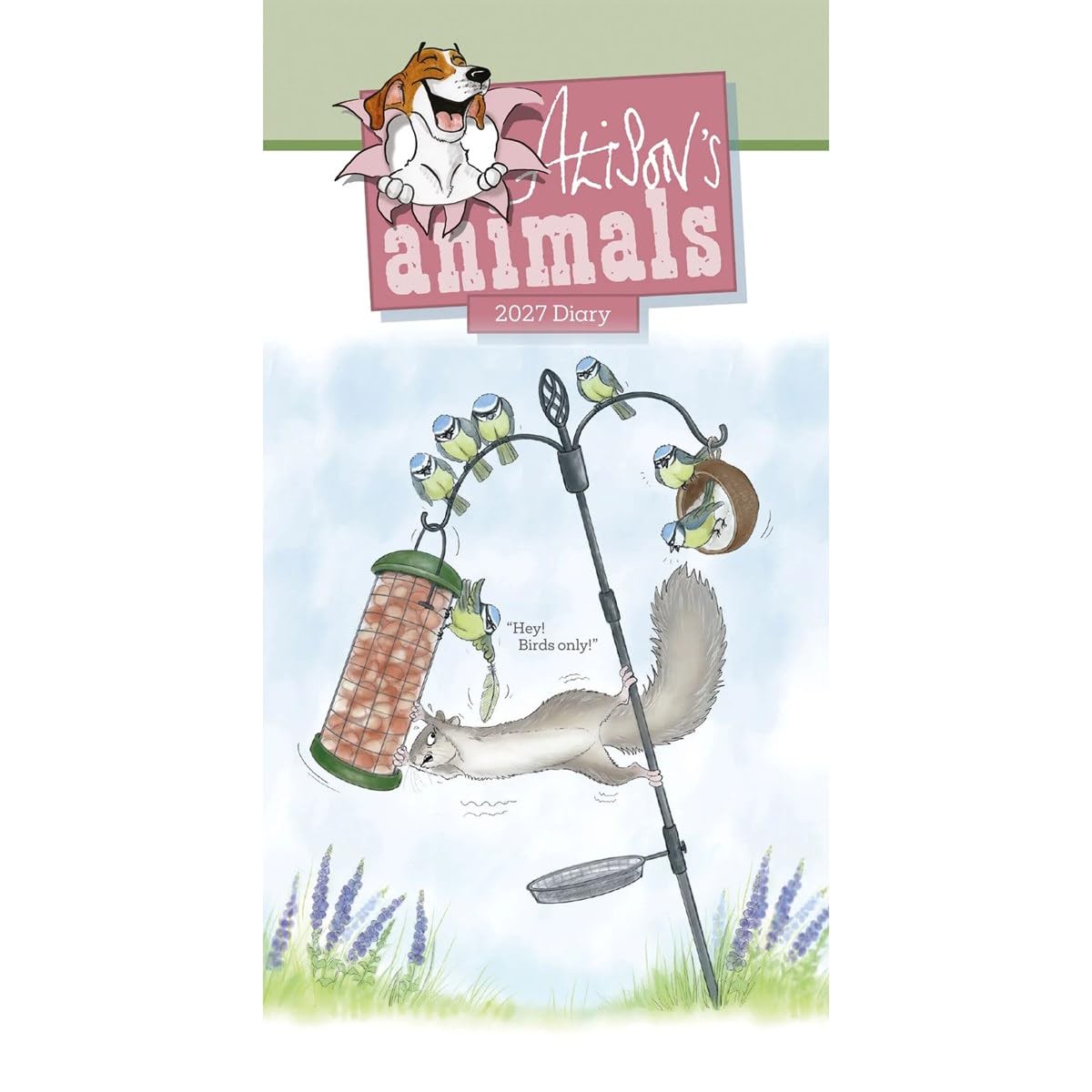 Carousel Worldwide 2027 Alisons Animals Diary, Slim Week to View