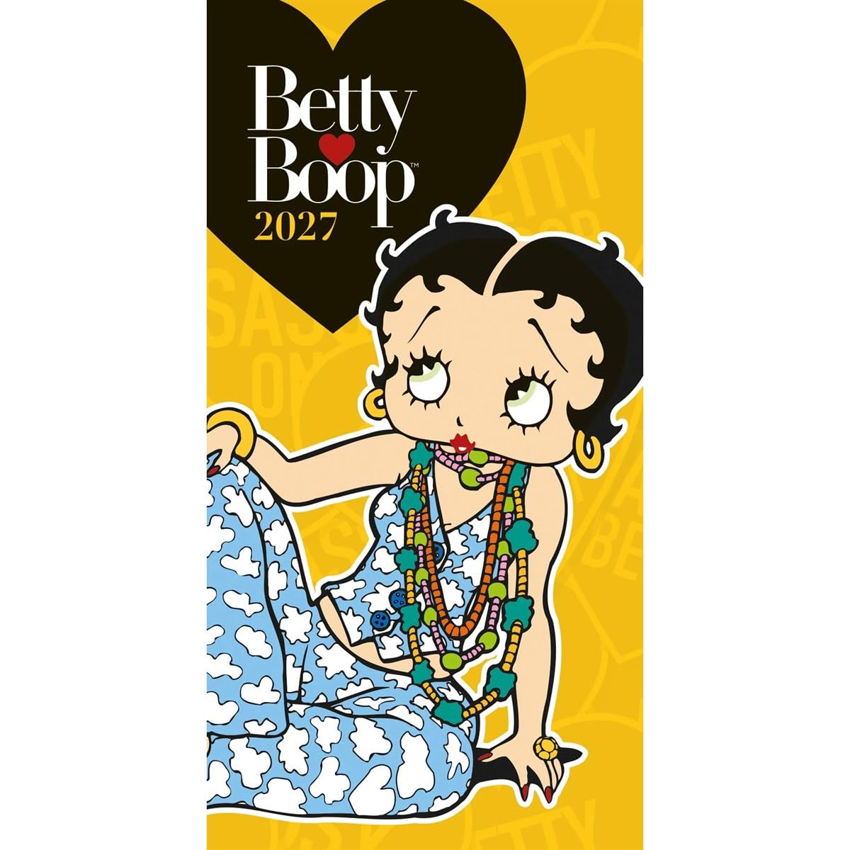 Carousel Worldwide 2027 Betty Boop Diary, Slim Week to View