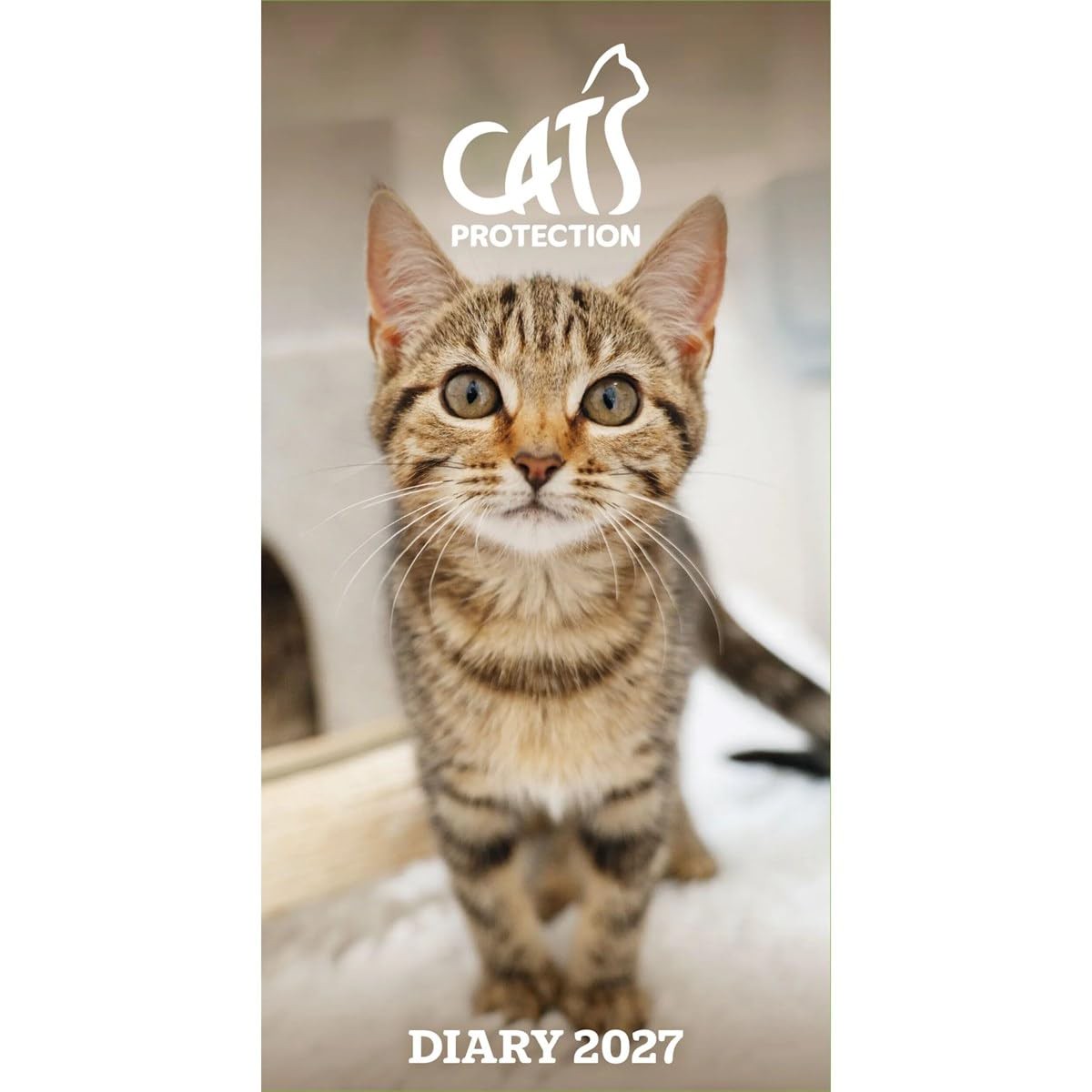 Carousel Worldwide 2027 Cats Protection Days Diary, Slim Week to View, Deluxe