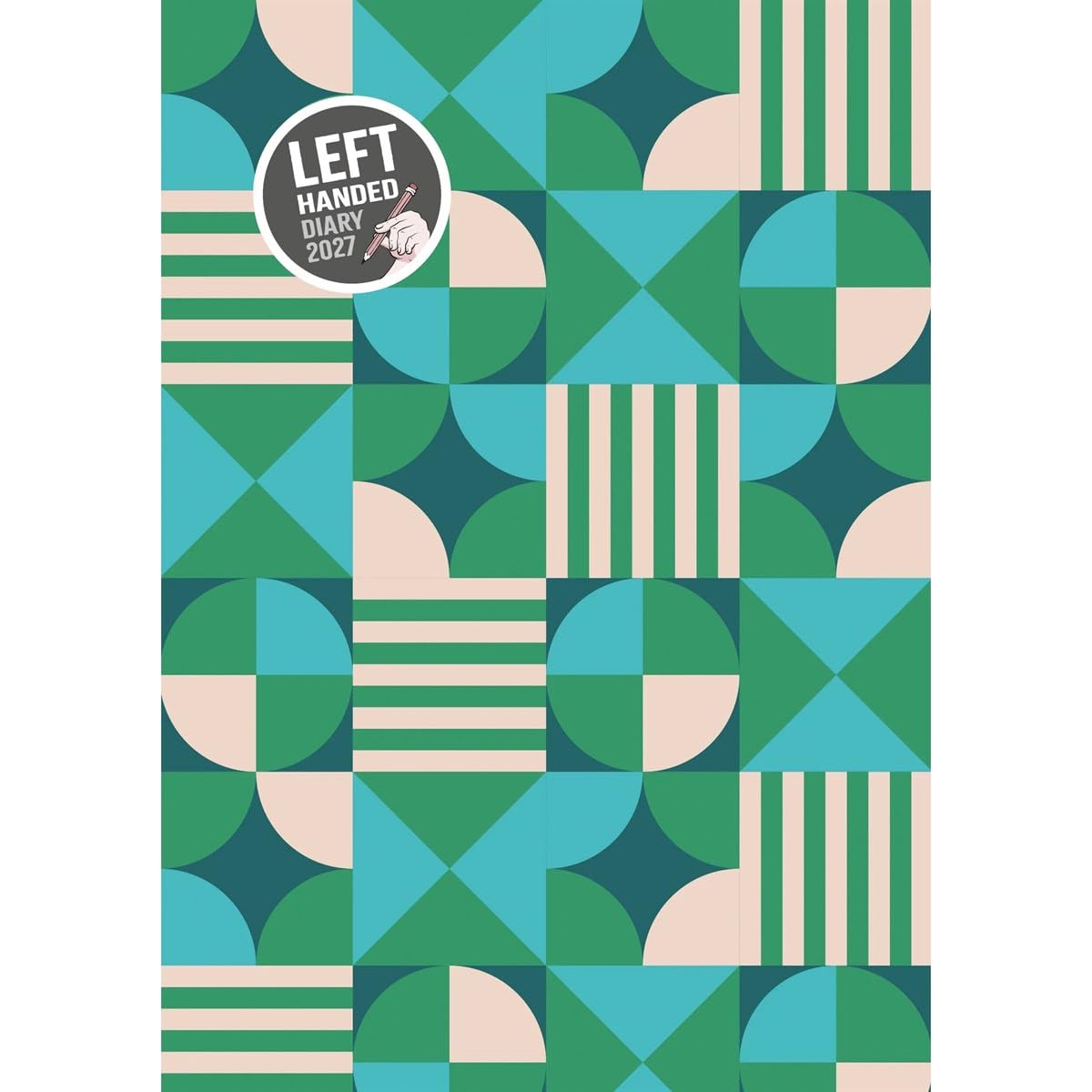 Carousel Worldwide 2027 Left-Handed Diary, A5 Week to View Planner, Wire-O