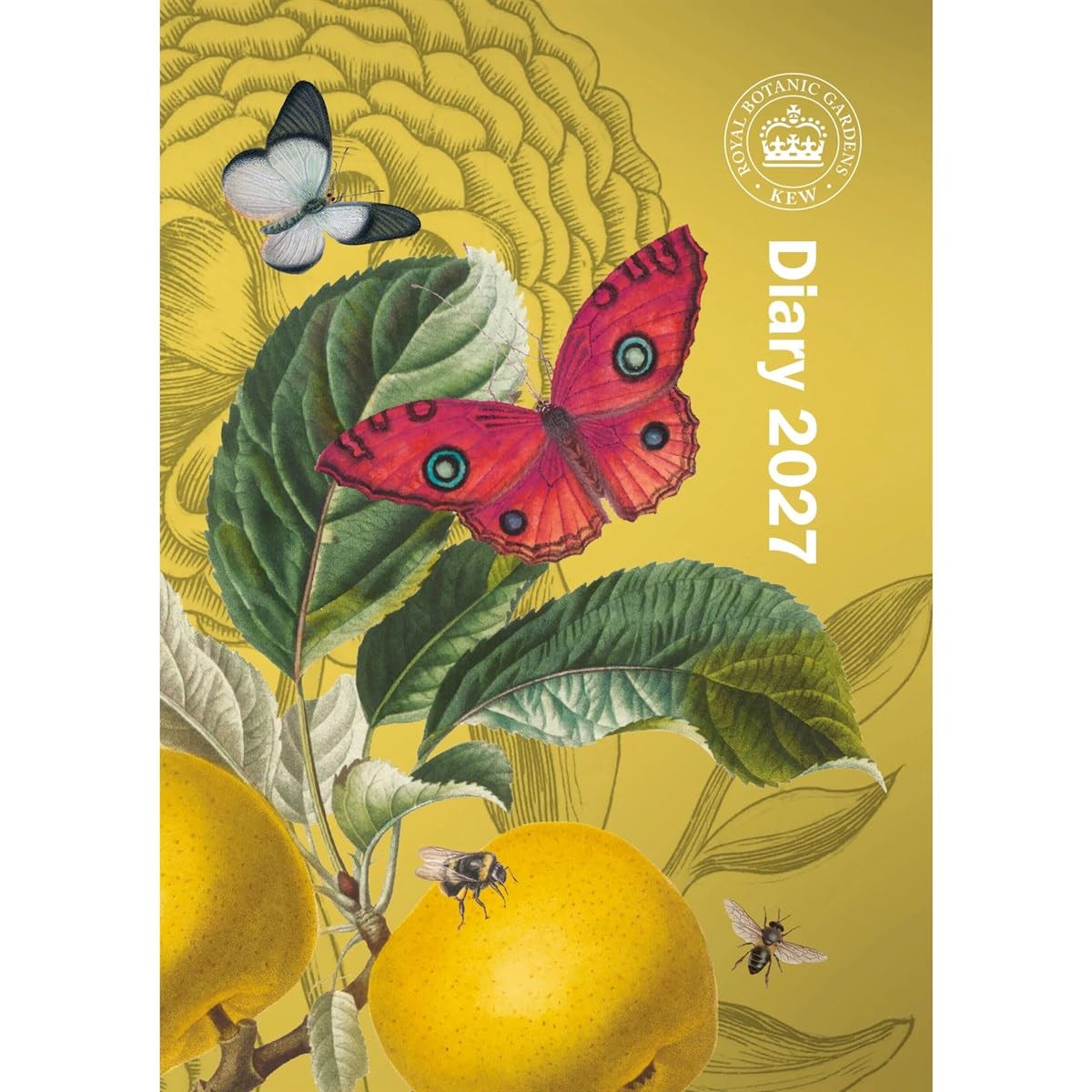 Carousel Worldwide 2027 Royal Botanic Gardens Diary, A6 Week to View