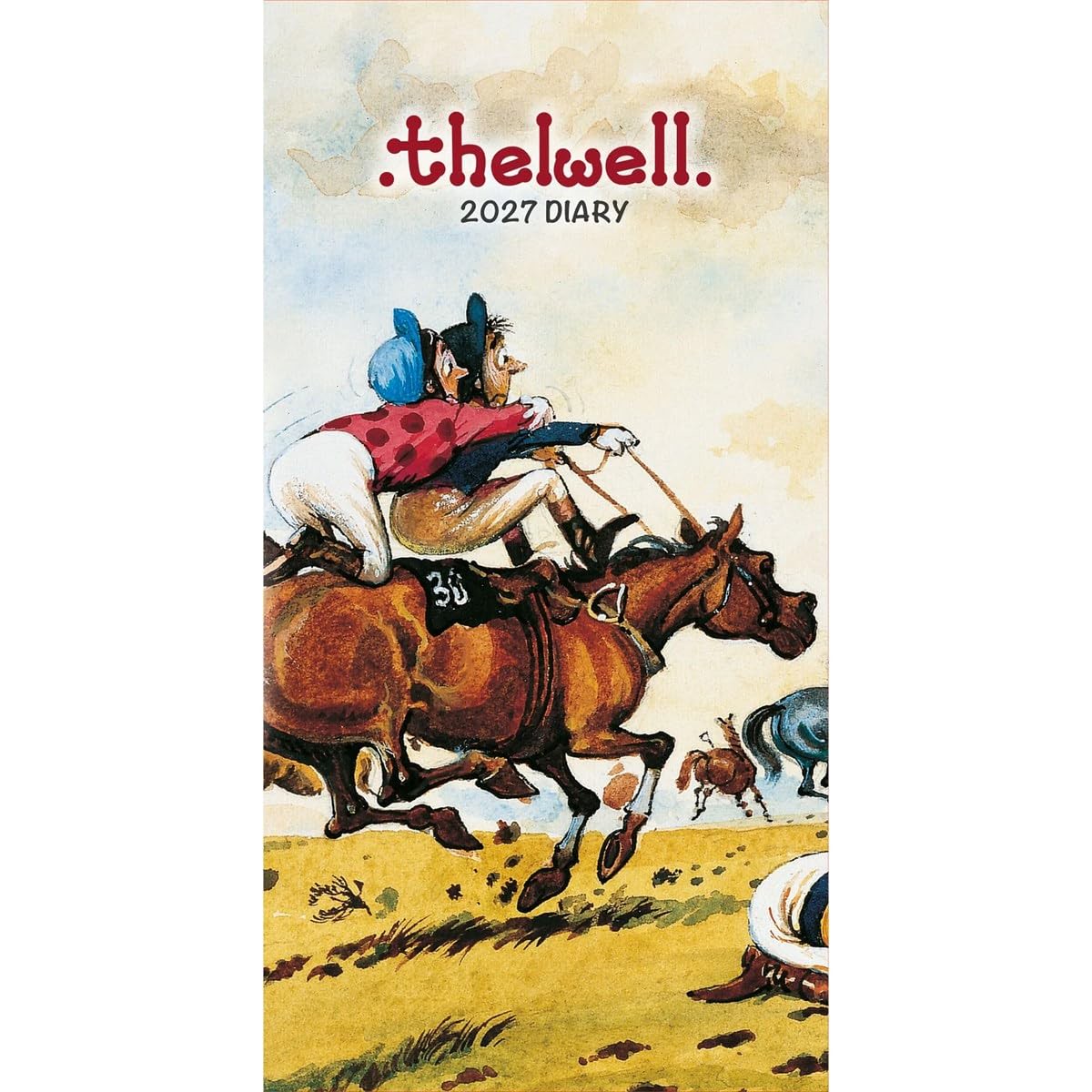 Carousel Worldwide 2027 Thelwell Slim Diary, Week to View
