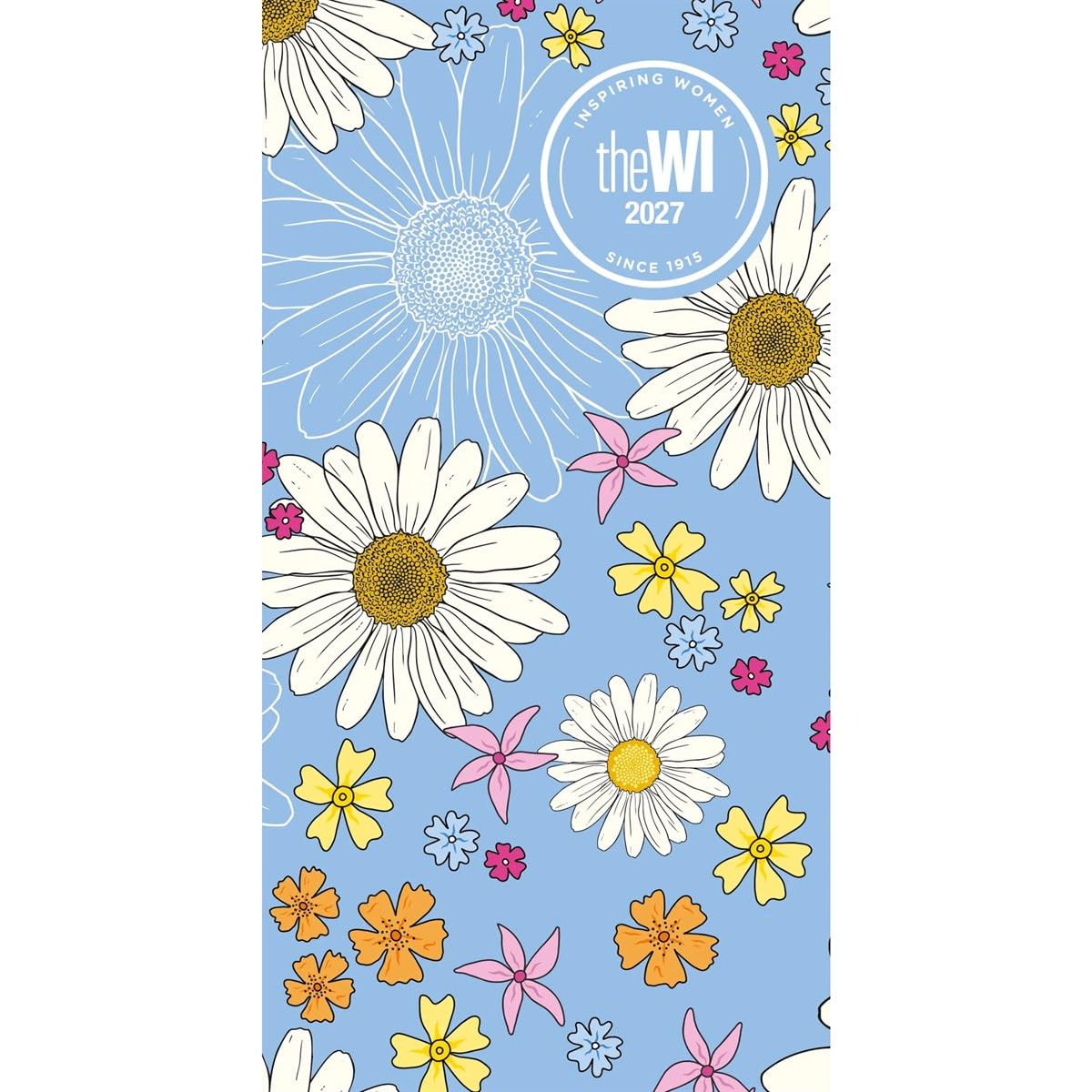 Carousel Worldwide 2027 Womens Institute Slim Diary, Week to View, Deluxe