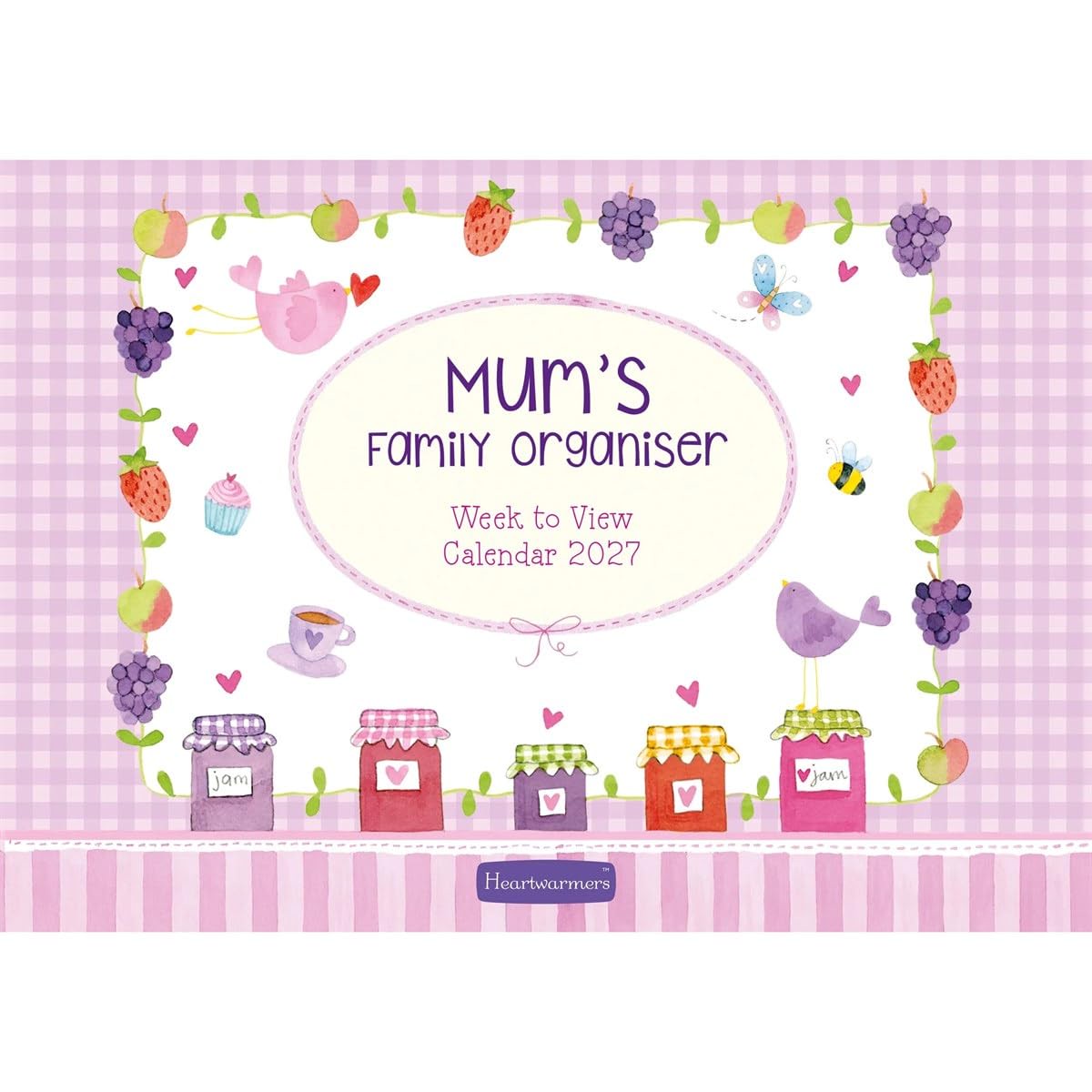 Carousel Worldwide 2027 Mums A4 Wall Planner, Week to View