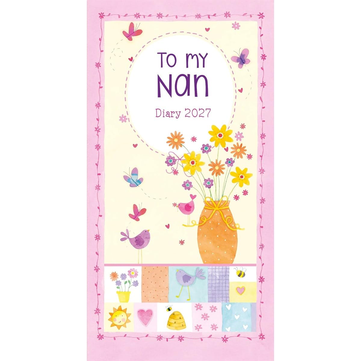 Carousel Worldwide 2027 To My Nan Slim Diary, Week to View
