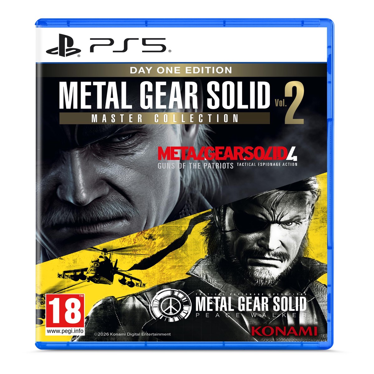 Metal Gear Solid: Master Collection Volume 2 – Day One Edition – PS5