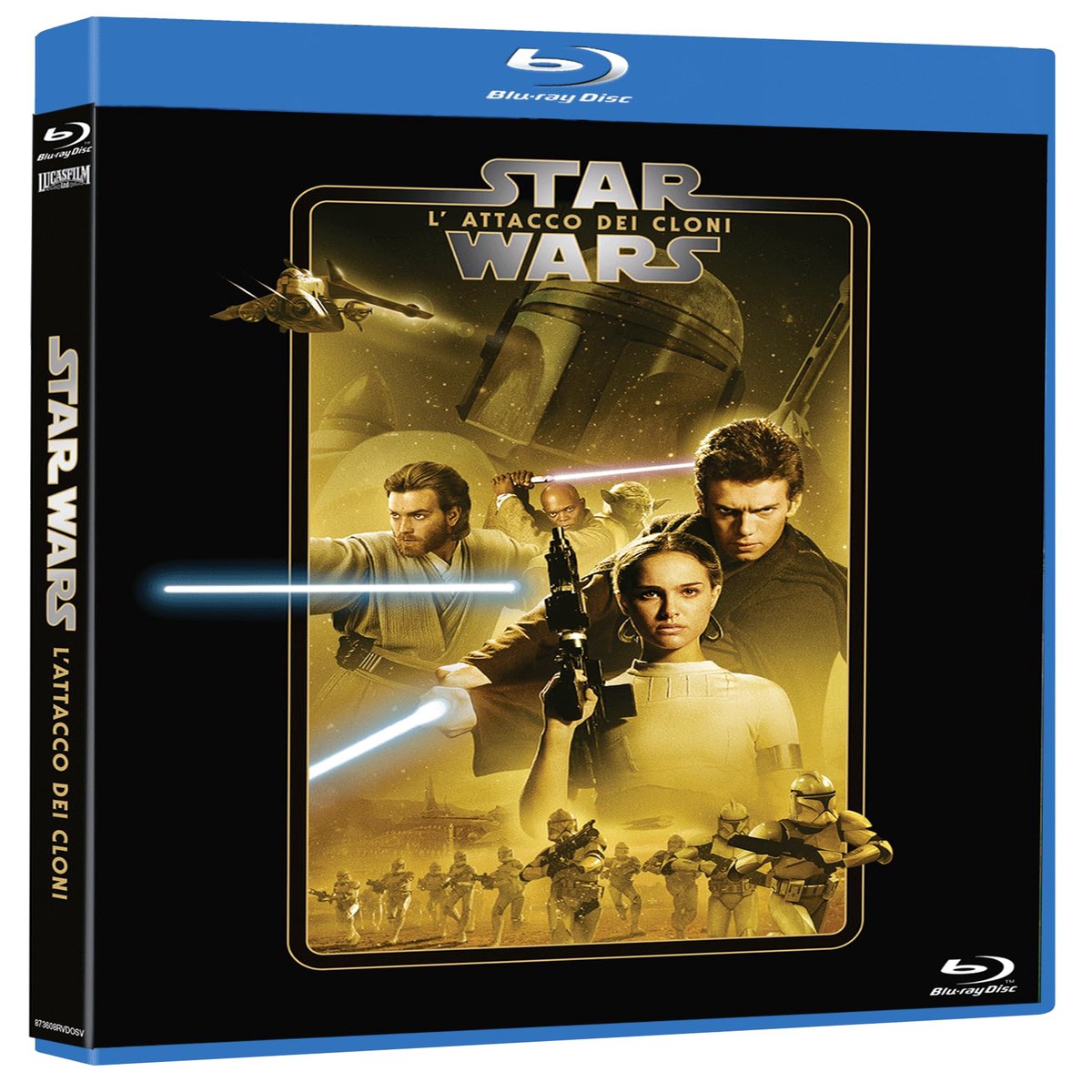 Star Wars – L’Attacco Dei Cloni – Bd + Bd Extra