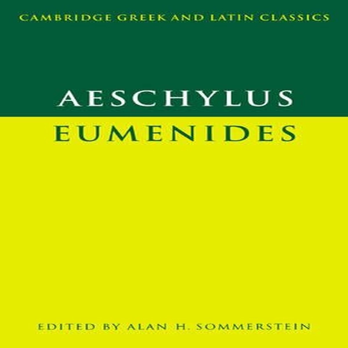 Aeschylus: Eumenides