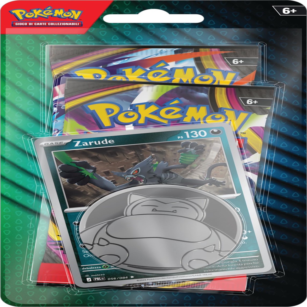 Pokemon: Blister 2 Buste – Zarude