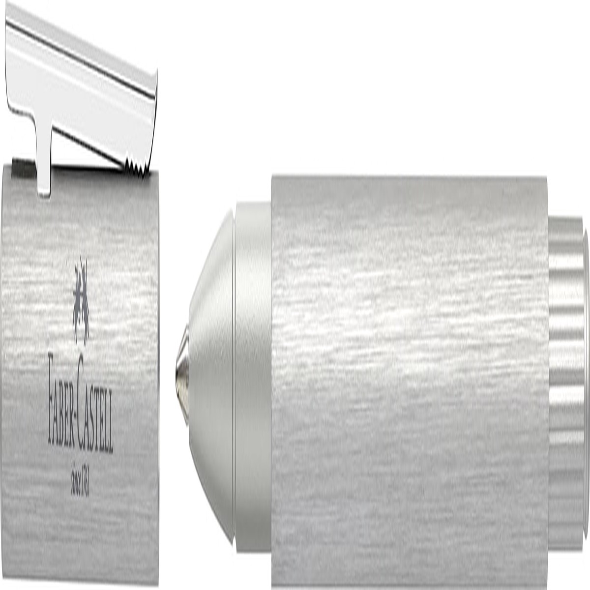 Faber-Castell – Rollerball Pen Neo Slim Aluminium Silver Glint