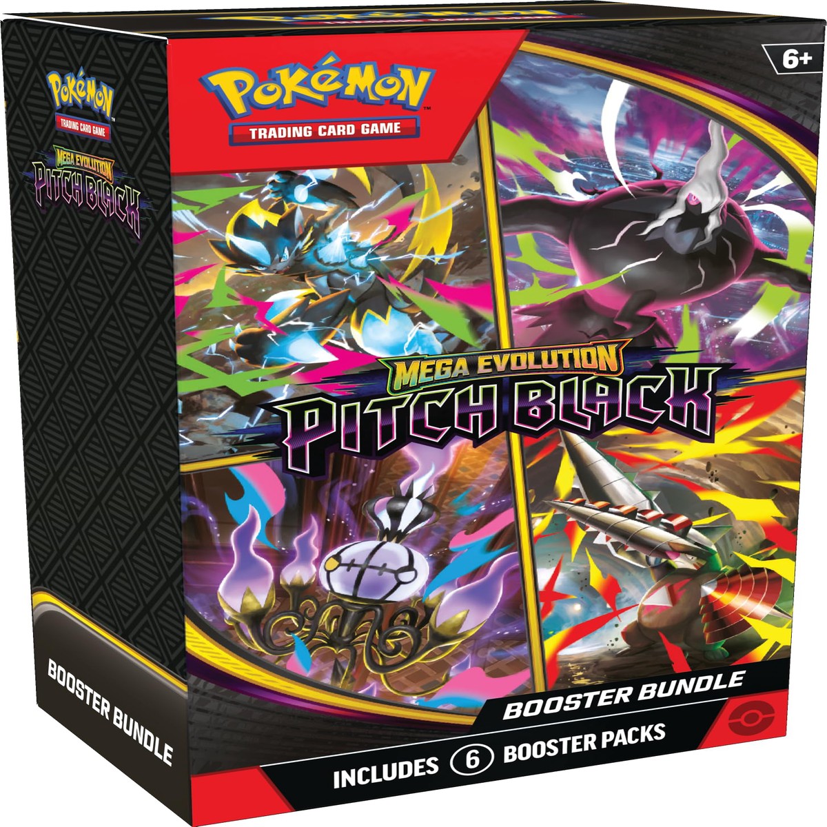 Pokmon TCG: Mega EvolutionPitch Black Booster Bundle (6 Booster Packs