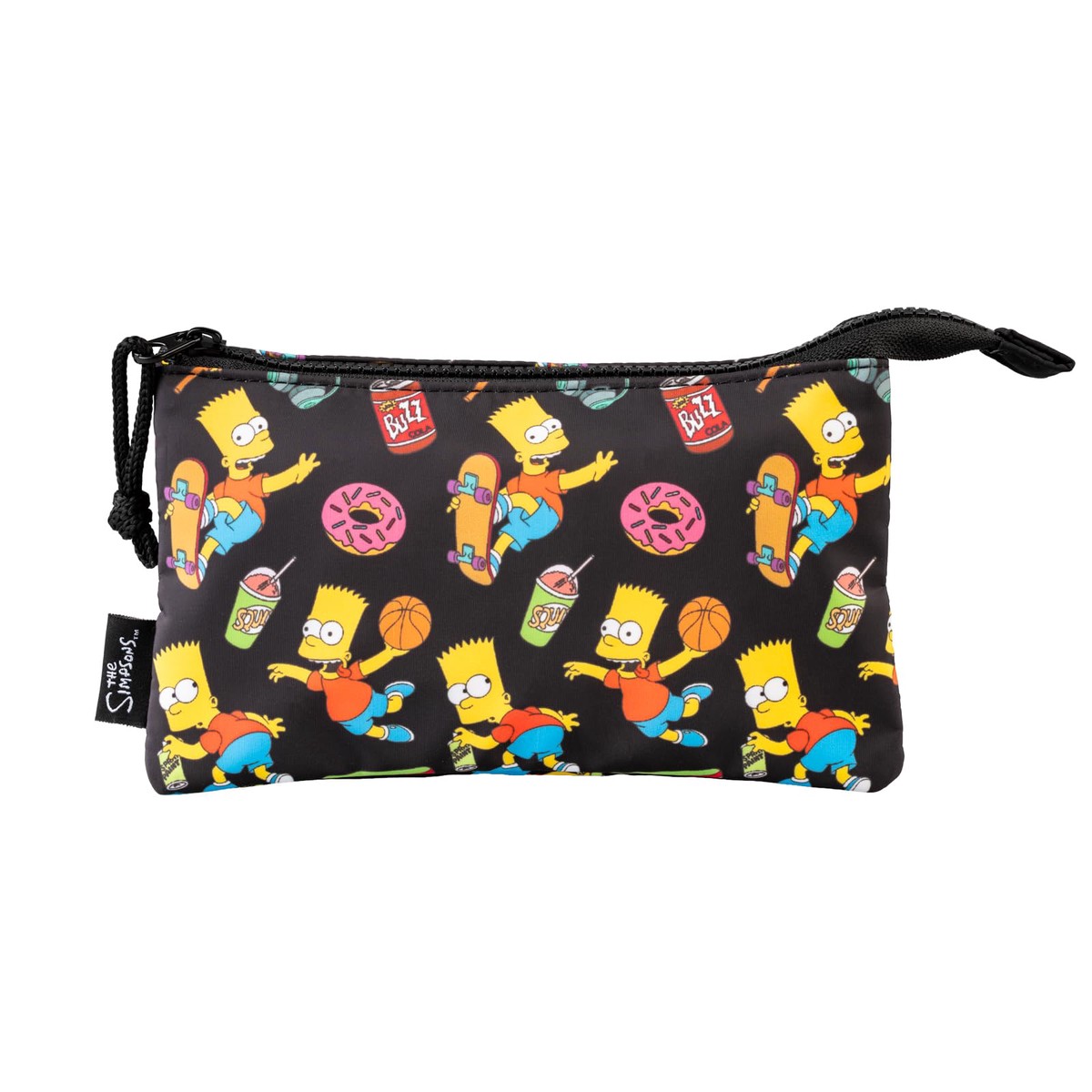 The Simpsons Triple Pencil Case Bart