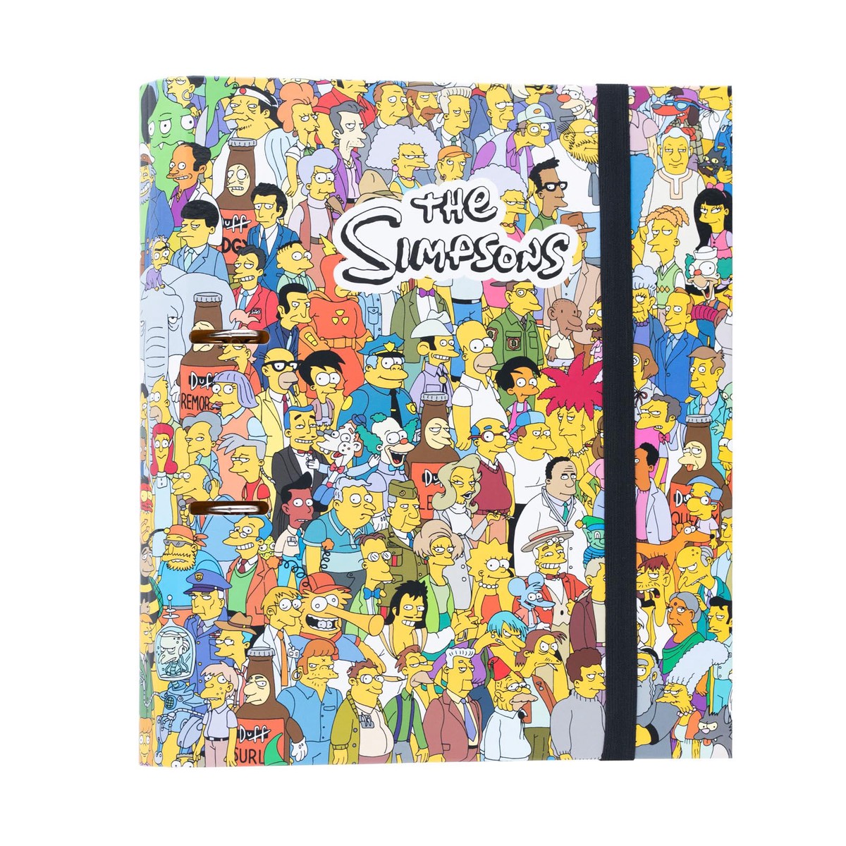 Grupo Erik | Classeur A4 2 Anneaux Les Simpson | Fourniture Scolaire