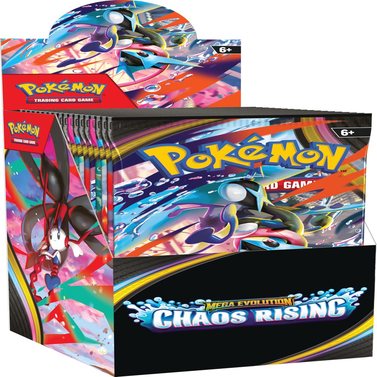 Pokmon TCG: Mega EvolutionChaos Rising Booster Display (18 Booster Packs