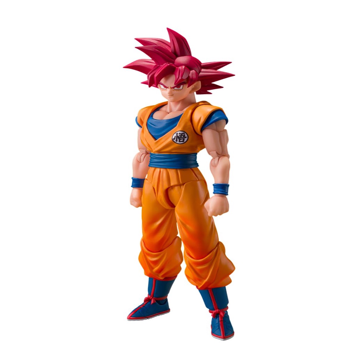 TAMASHII NATIONS – Dragon Ball Super – Super Saiyan God Son Goku (God Aura) S.H.Figuarts Action Figure | Dragonball Super 6 Inch Action Figure S.H. Figuarts