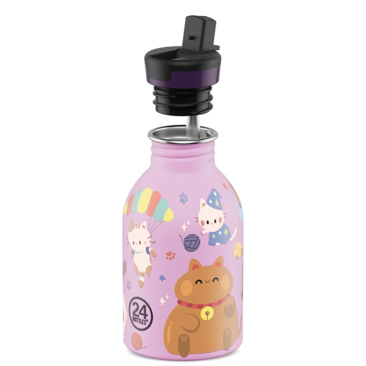 Borraccia Urban 250ml Kids Acciaio Inox Meow Friends