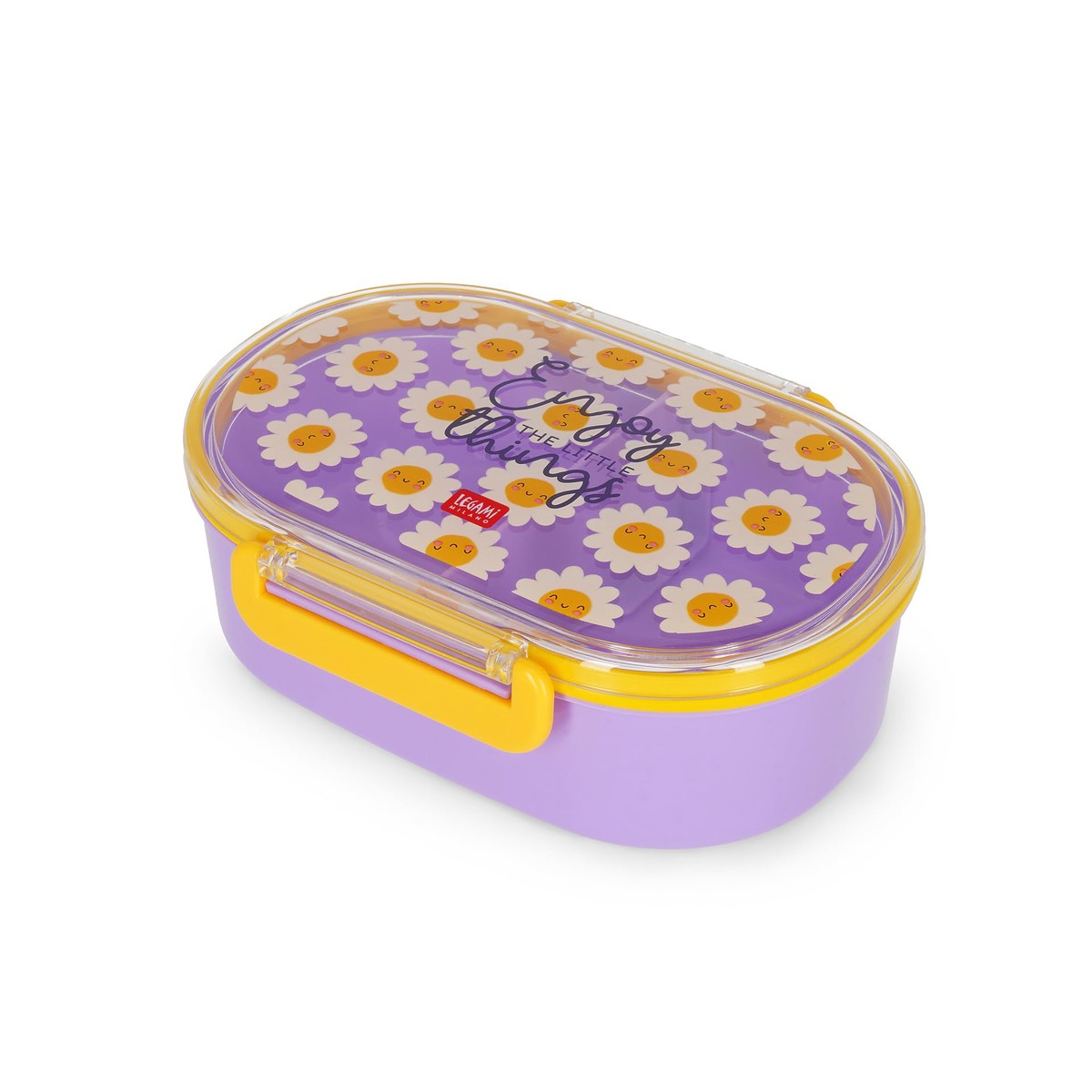 LEGAMI – Daisy Themed Lunch Box – 1 Snack Box