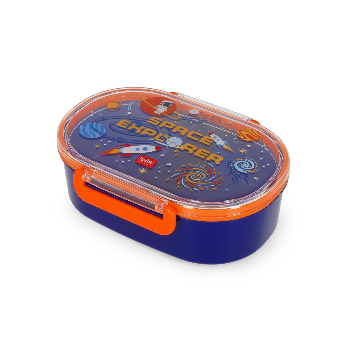 LEGAMI – Space Themed Lunch Box, 1 Snack Box