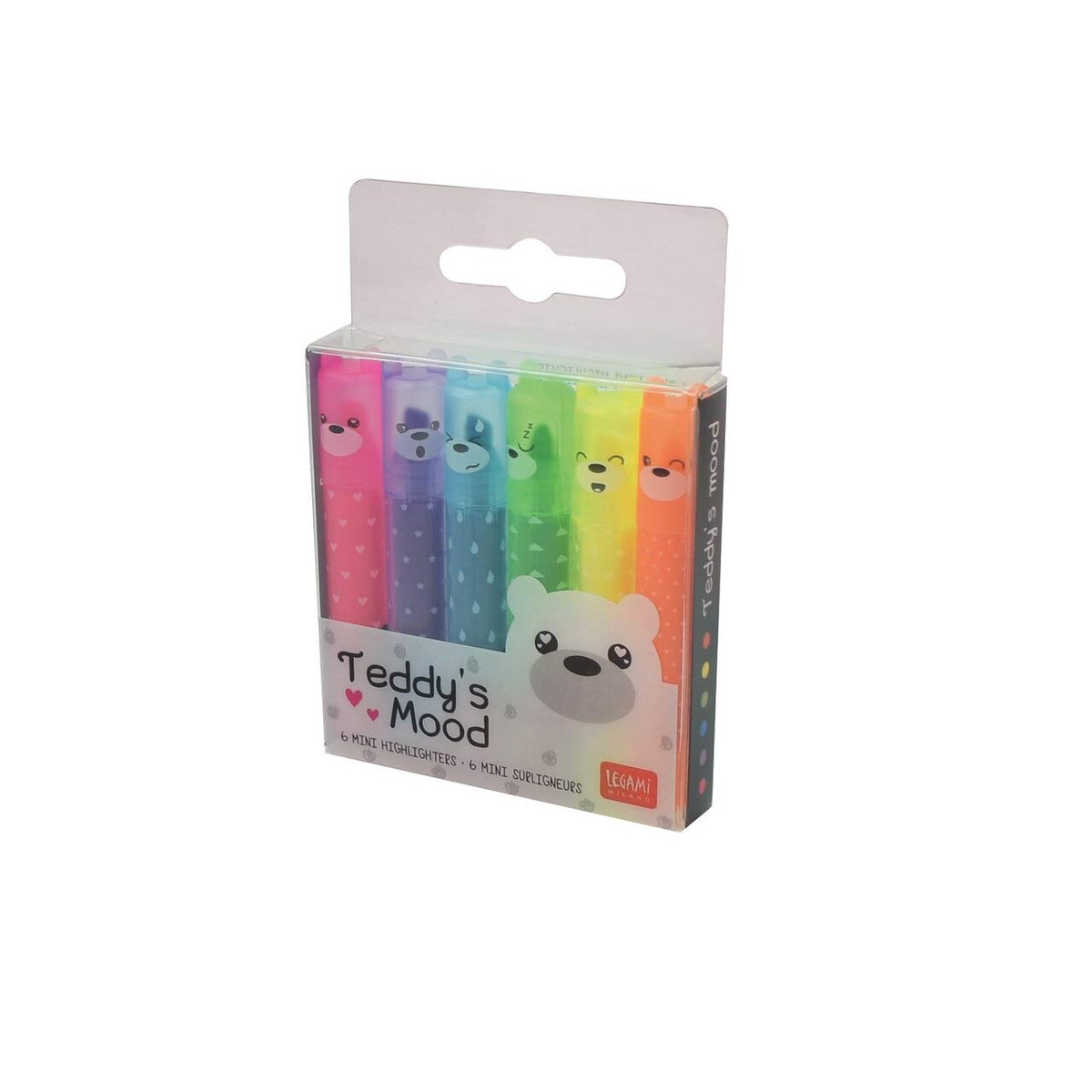 Legami Teddy’s Mood Mini Highlighter Scented