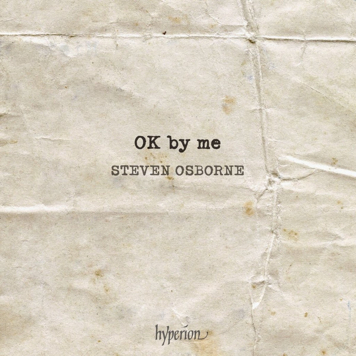 Steven Osborne: OK By Me