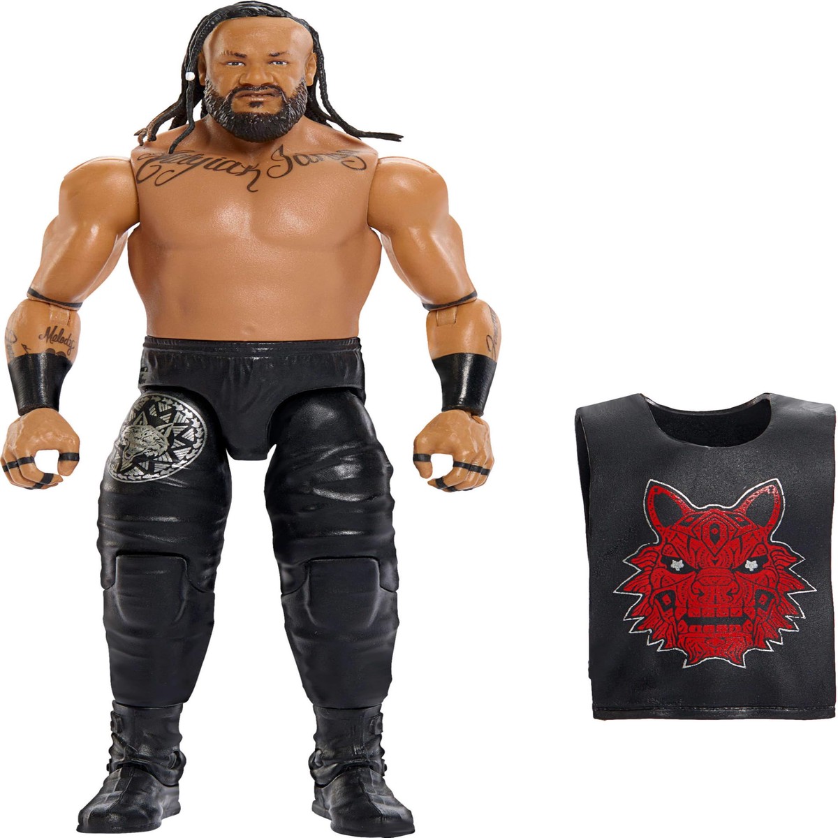 Mattel WWE Main Event Jacob Fatu