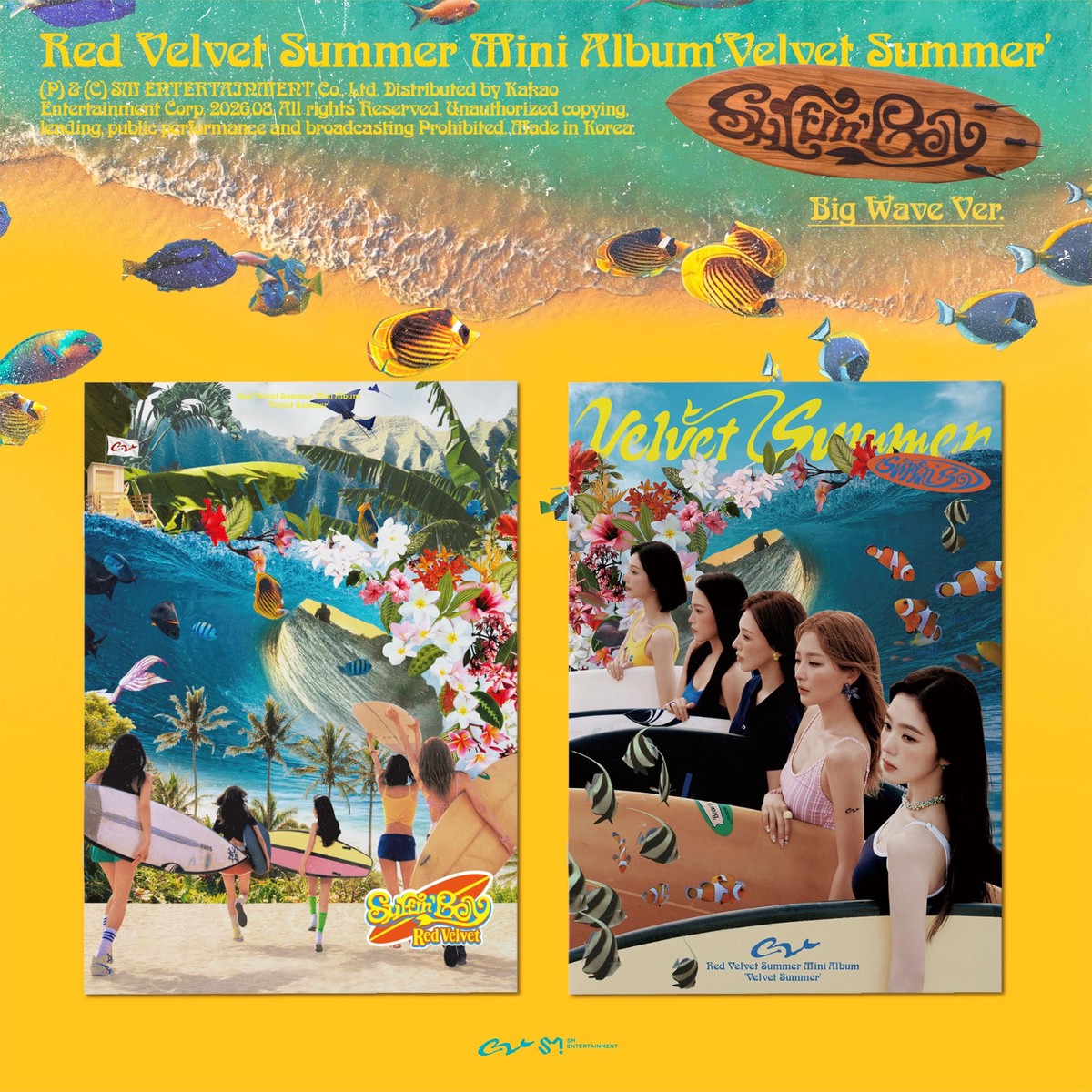 Velvet Summer – Big Wave Version