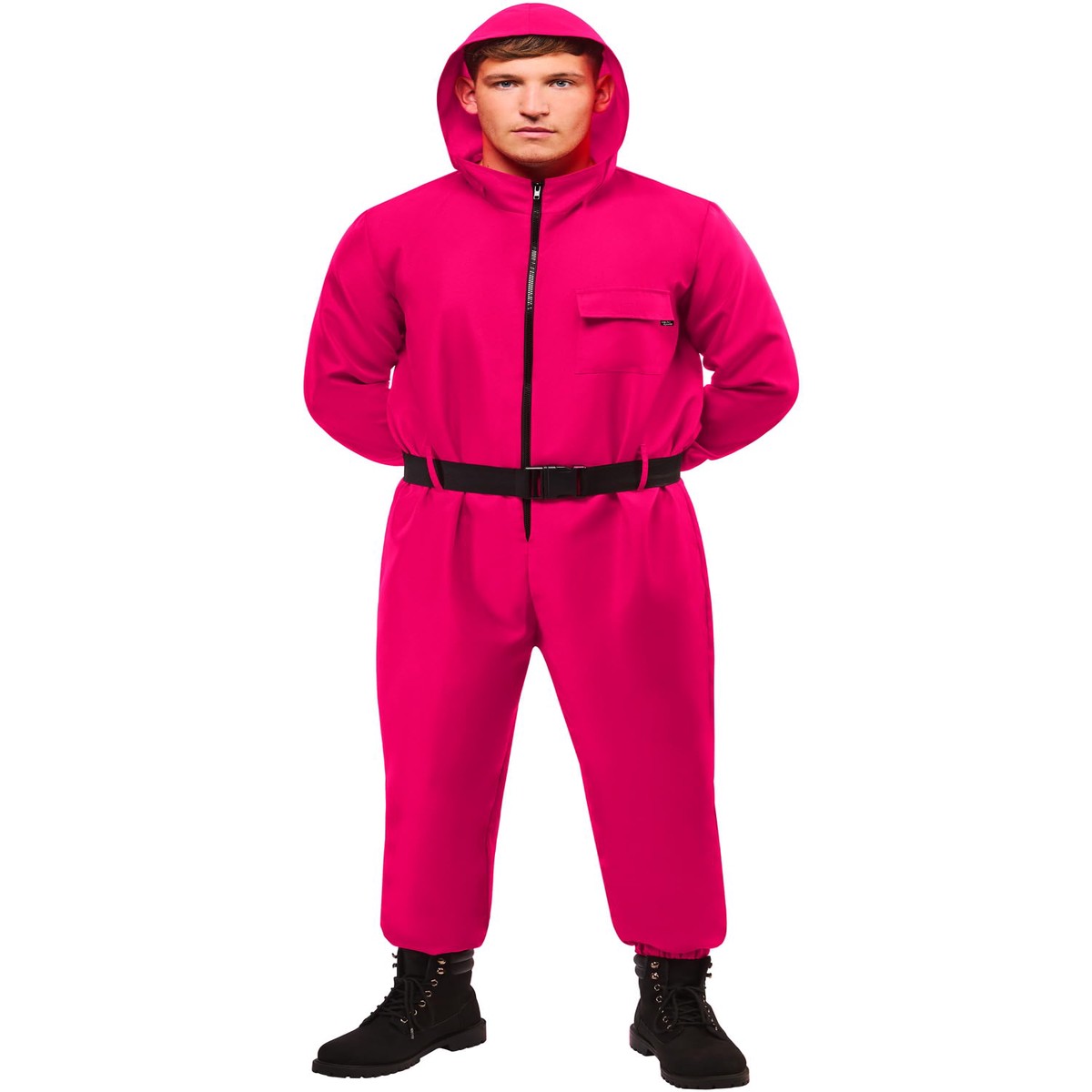 New Arrival Rubies Official Squid Game Guard Classic Costume, Adult Fancy Dress