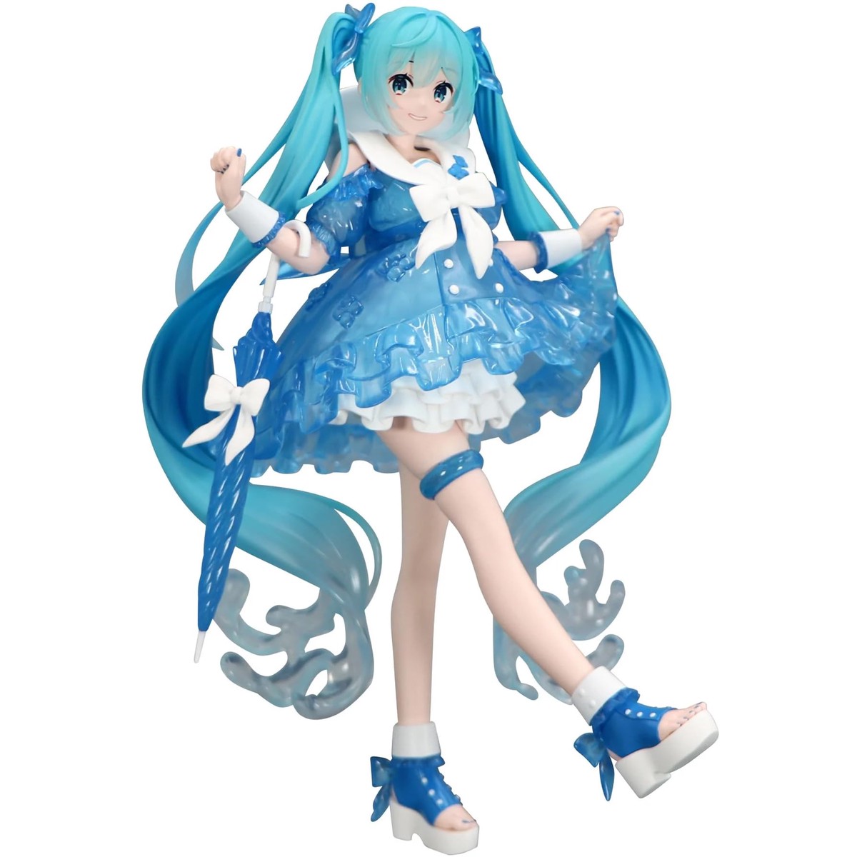 Hatsune Miku Trio-Try-iT PVC Statue Miku Rainy Dance 19 cm