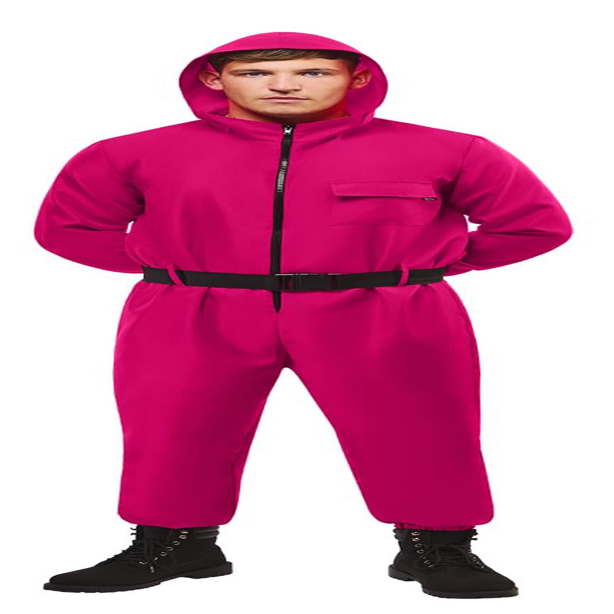 Rubies Officile Squid Game Guard Klassiek kostuum, volwassen verkleedkleding, maat M