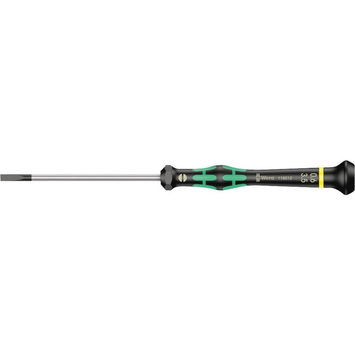 Wera Kraftform 2035 Micro Screwdriver – Slotted Tip 3.5 Mm