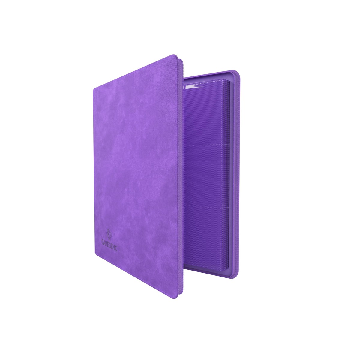Gamegenic | Zip-Up Album 24-Pocket – Purple | Trading Card Game Accessory