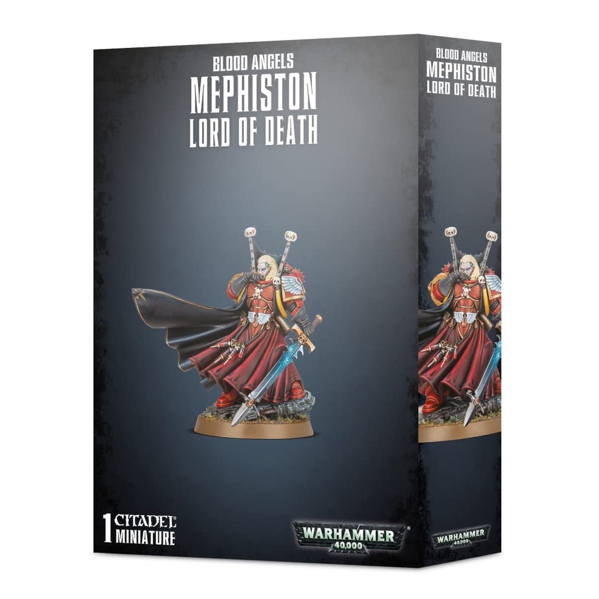 Games Workshop Warhammer 40,000 – Blood Angels: Mephiston Lord of Death, Black
