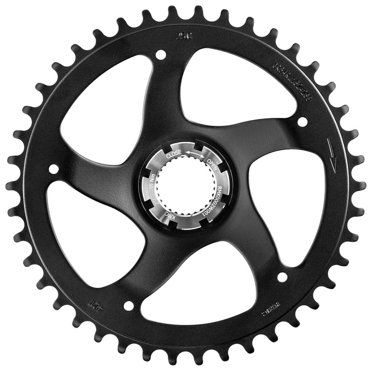 Hot Sale KMC Super Narrow Chainring Compatible with Bosch Gen 4 e-Bike Motors – Spacerless – Direct Mount