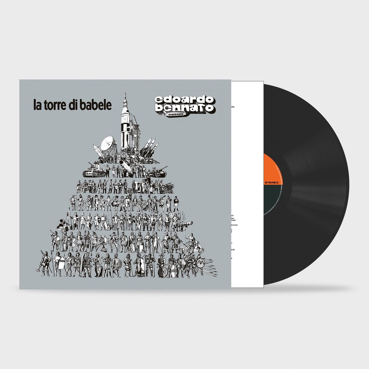 LA TORRE DI BABELE – Lp 180gr Black 192KHz + Poster