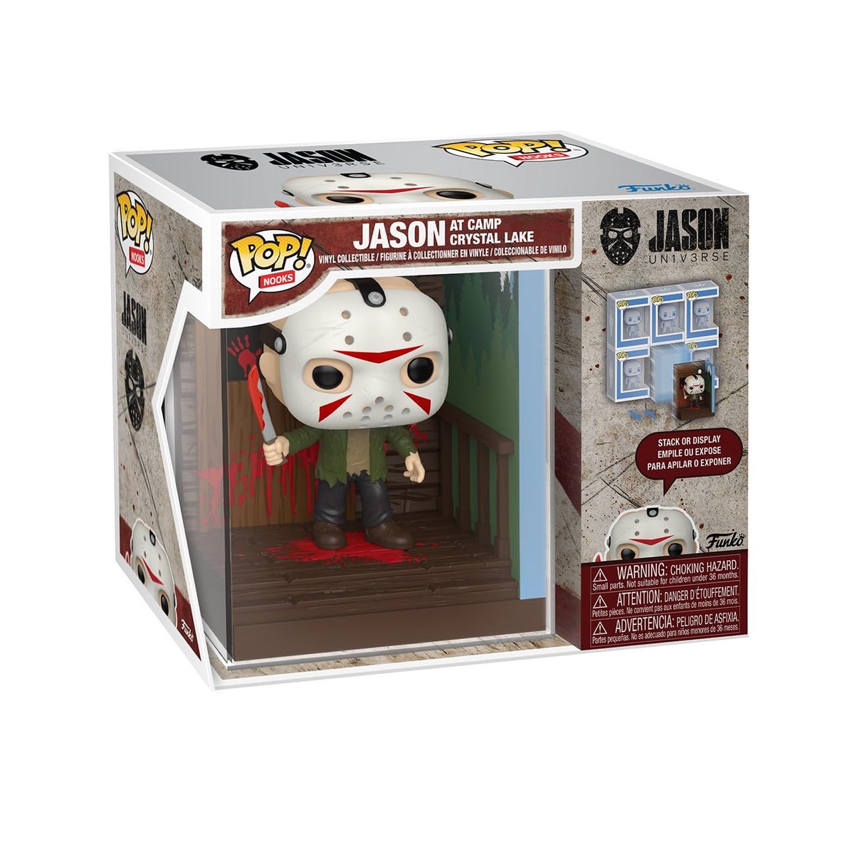 Funko POP! Nooks: Jason Universe – Jason Underwater – Stack or Display – Sammelbare Vinylfigur – Geschenkidee – Offizielles Merchandise – Spielzeug fr Kinder & Erwachsene – Modellfigur fr