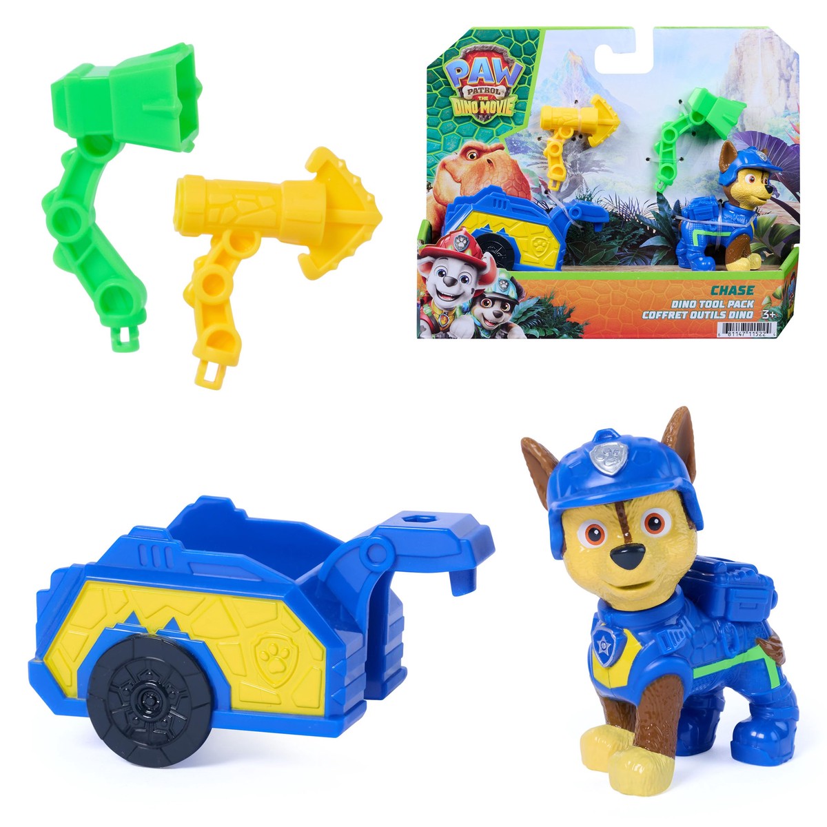 Paw Patrol, Dino Movie Instrumenten Chase dinosaurus, vanaf 3 jaar