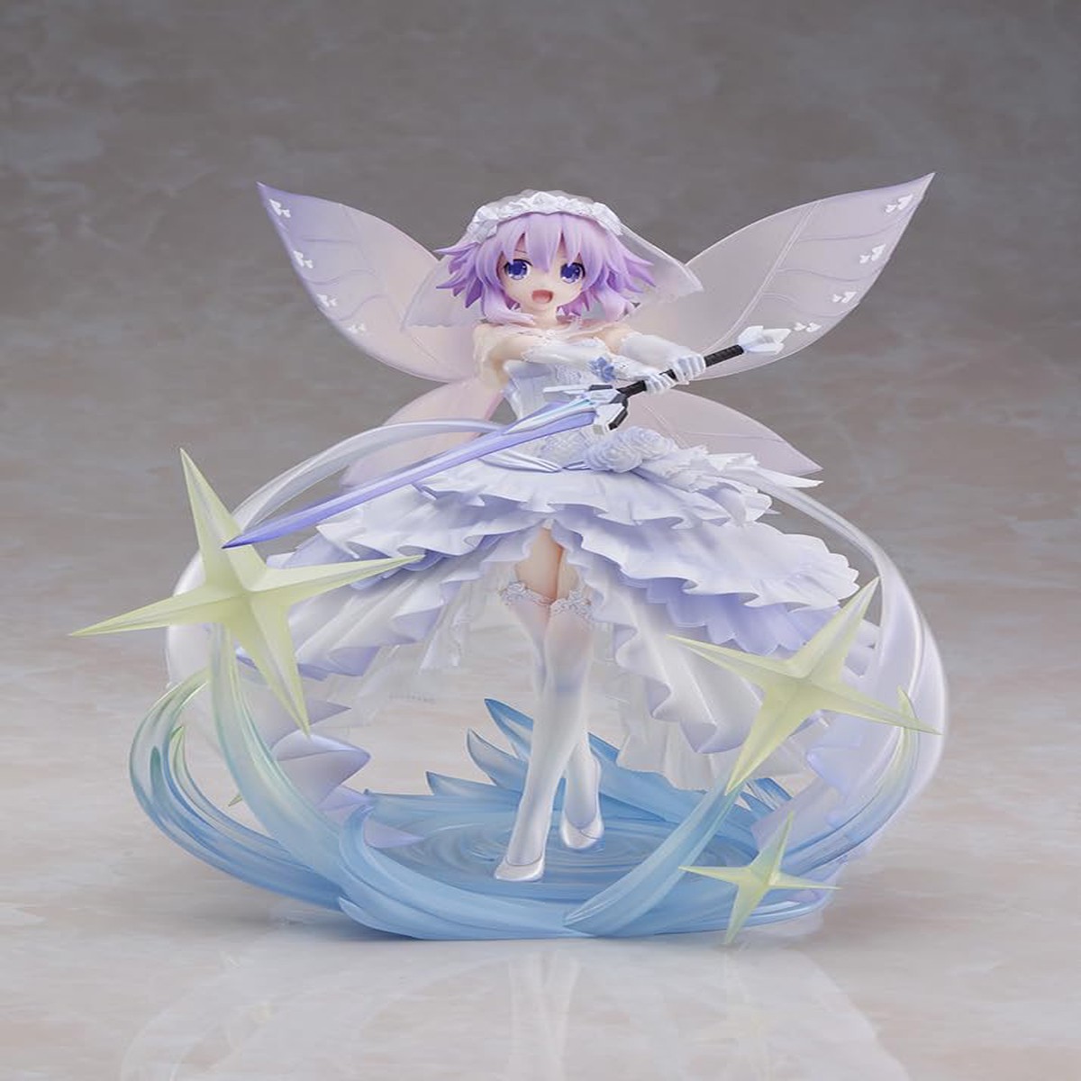 Reef Entertainment Hyperdimension Neptunia – Neptune 1:7 PVC Figure (Little Purple Ver.) – With Steam Code (Merch