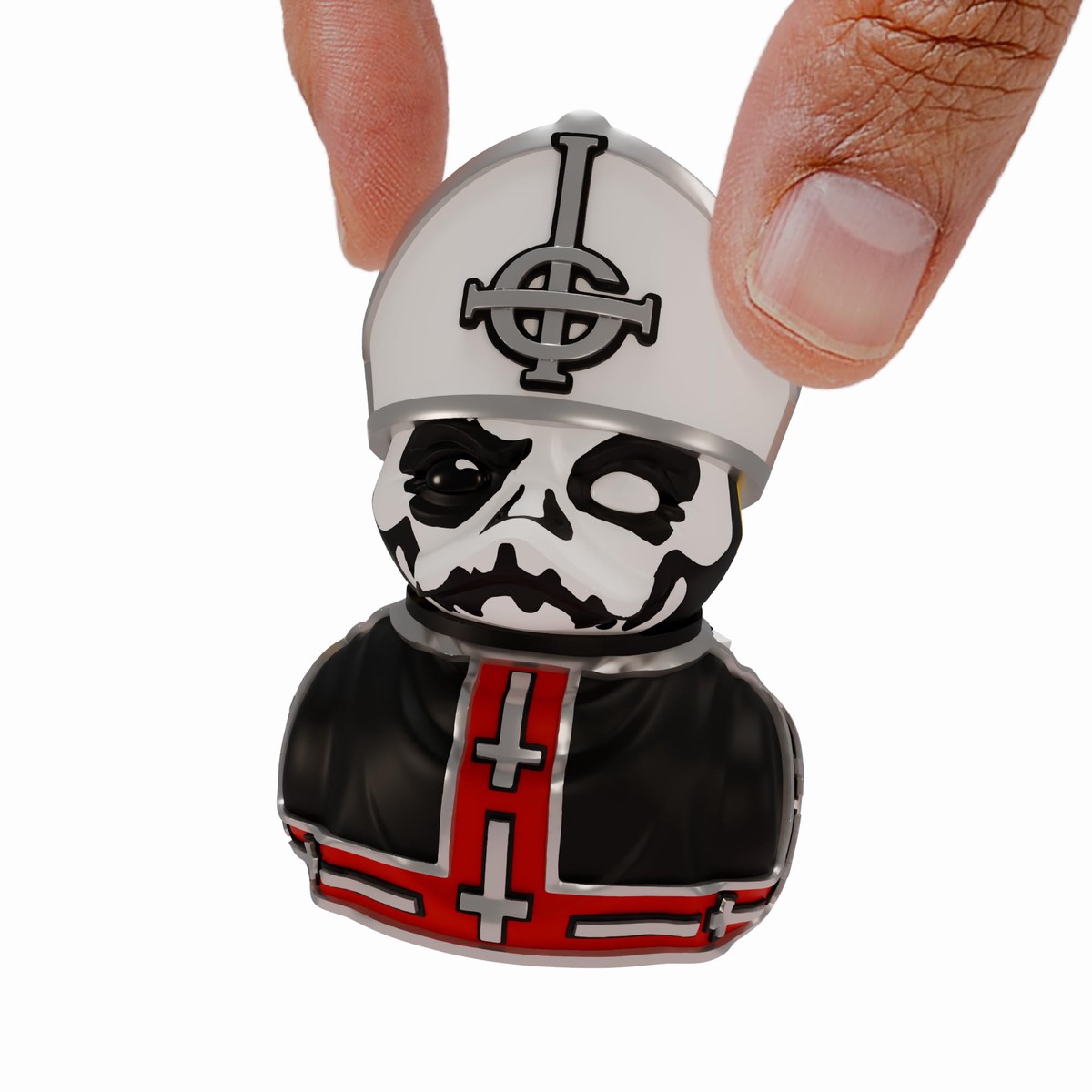 TUBBZ: Ghost – Papa Emeritus I Clergy Mini Rubber Duck Collectable Toy 5 cm